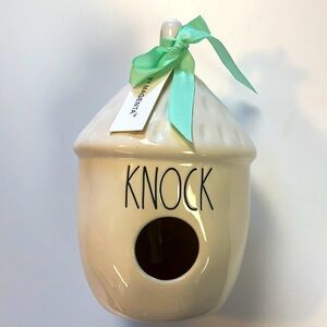 Rae Dunn Knock Acorn Bird House